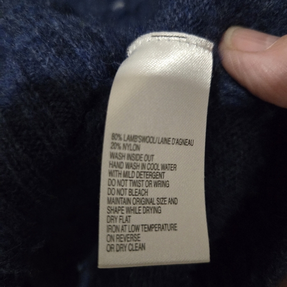 Black &Brown v neck sweater, size XL - Picture 4 of 4